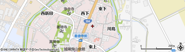富山県南砺市城端117周辺の地図