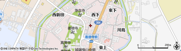 富山県南砺市城端173-1周辺の地図