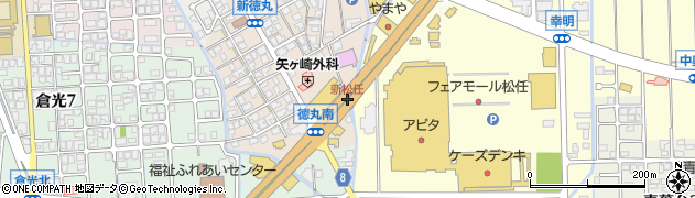 新松任周辺の地図