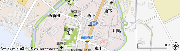 富山県南砺市城端175周辺の地図