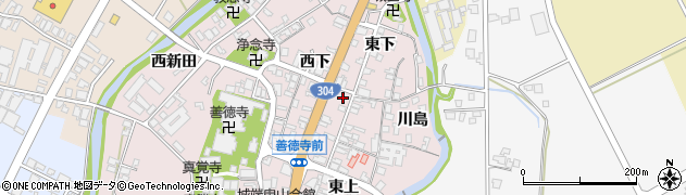 富山県南砺市城端120周辺の地図