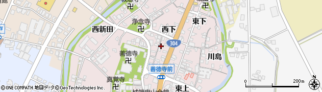 富山県南砺市城端174周辺の地図