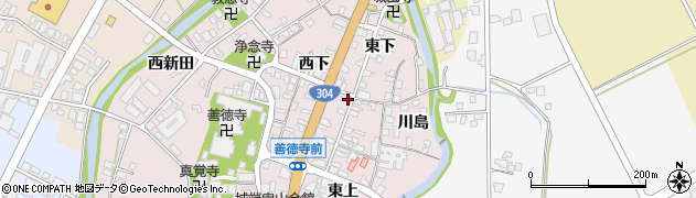 富山県南砺市城端121周辺の地図