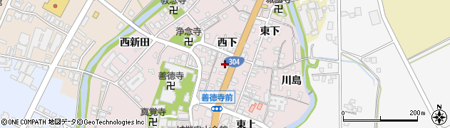 富山県南砺市城端176-1周辺の地図
