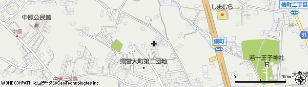 長野県大町市大町5757周辺の地図