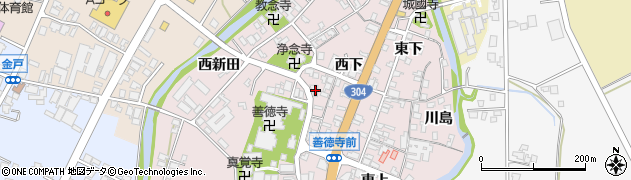 富山県南砺市城端205周辺の地図