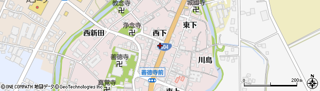富山県南砺市城端179周辺の地図