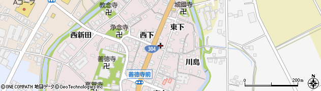 富山県南砺市城端123周辺の地図