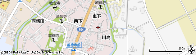 富山県南砺市城端3345周辺の地図