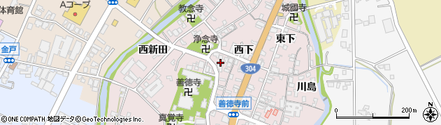 富山県南砺市城端195周辺の地図