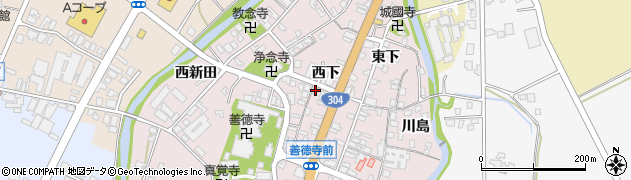 富山県南砺市城端183周辺の地図