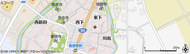 富山県南砺市城端99周辺の地図