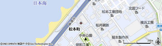 石川県白山市松本町1045周辺の地図