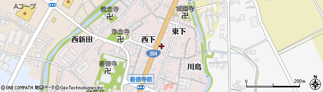 富山県南砺市城端162周辺の地図