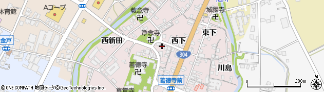 富山県南砺市城端193周辺の地図