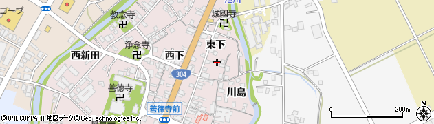 富山県南砺市城端3316周辺の地図