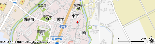 富山県南砺市城端3315周辺の地図