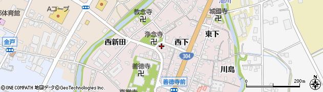 富山県南砺市城端192周辺の地図