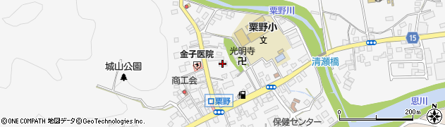 足利銀行粟野支店 ＡＴＭ周辺の地図