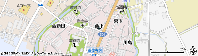 富山県南砺市城端219周辺の地図
