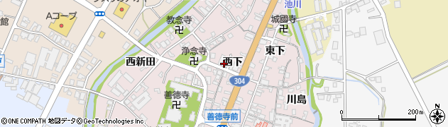 富山県南砺市城端214周辺の地図