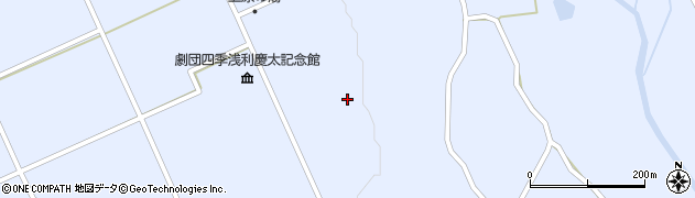 長野県大町市平上原2023周辺の地図