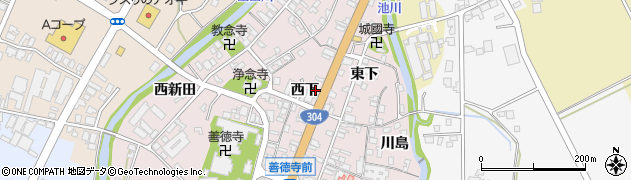 富山県南砺市城端230周辺の地図