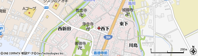 富山県南砺市城端210周辺の地図