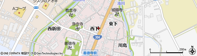 富山県南砺市城端231周辺の地図