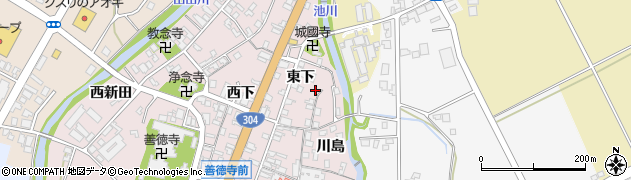 富山県南砺市城端3313周辺の地図