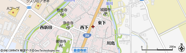 富山県南砺市城端156周辺の地図