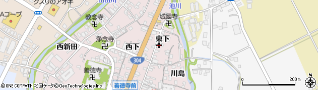 富山県南砺市城端96周辺の地図