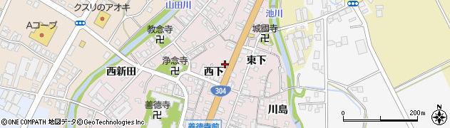 富山県南砺市城端234周辺の地図