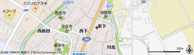 富山県南砺市城端138周辺の地図