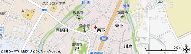 富山県南砺市城端211周辺の地図