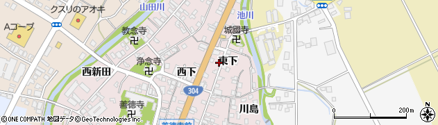富山県南砺市城端139周辺の地図