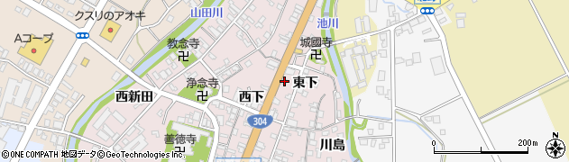 富山県南砺市城端149周辺の地図