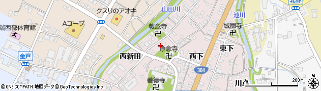富山県南砺市城端393周辺の地図