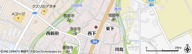 富山県南砺市城端236周辺の地図