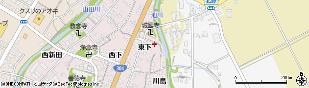 富山県南砺市城端90周辺の地図