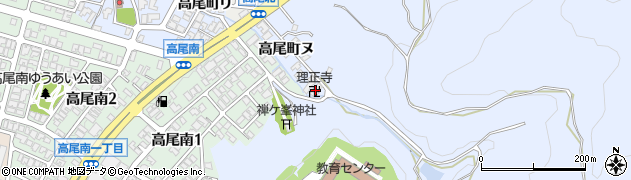 石川県金沢市高尾町ヌ31周辺の地図