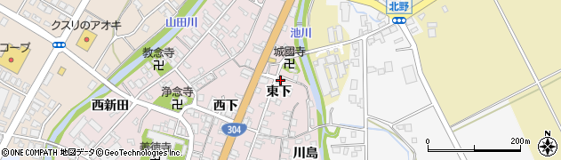 富山県南砺市城端92周辺の地図