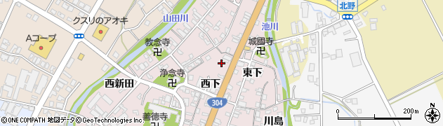 富山県南砺市城端237-2周辺の地図