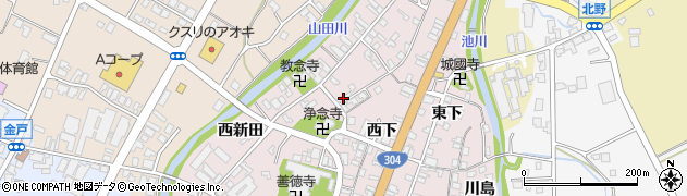 富山県南砺市城端273周辺の地図