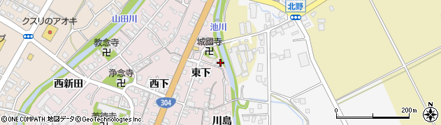 富山県南砺市城端830周辺の地図