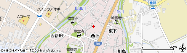 富山県南砺市城端259周辺の地図