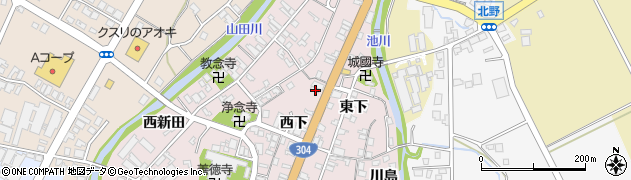 富山県南砺市城端237周辺の地図
