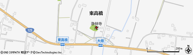 淨林寺周辺の地図