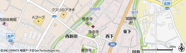 富山県南砺市城端397周辺の地図