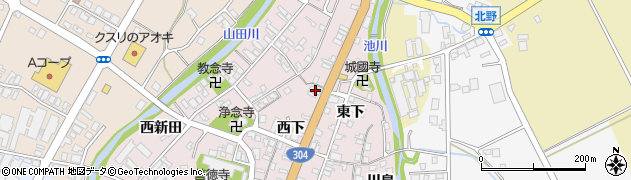 富山県南砺市城端241周辺の地図
